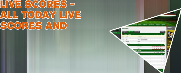 Soccer live scores powered