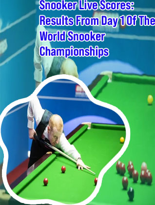 World snooker scores